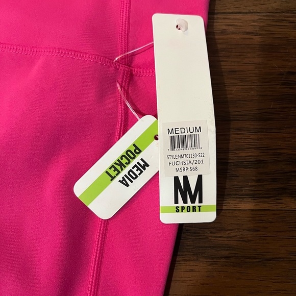 NWT Nicole Miller Sport Leggings - Picture 4 of 4
